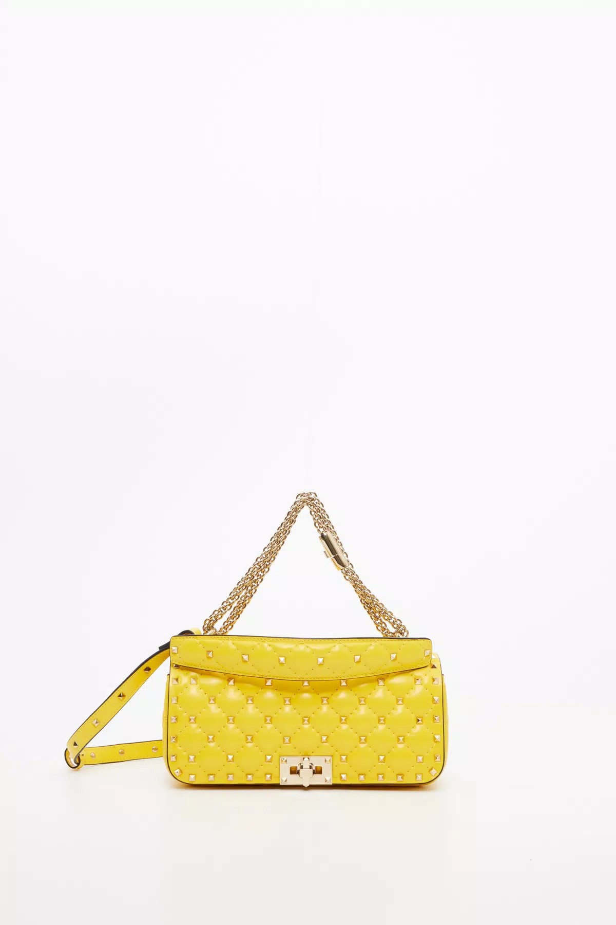 Borsa A Spalla Rockstud Spike In Vitello