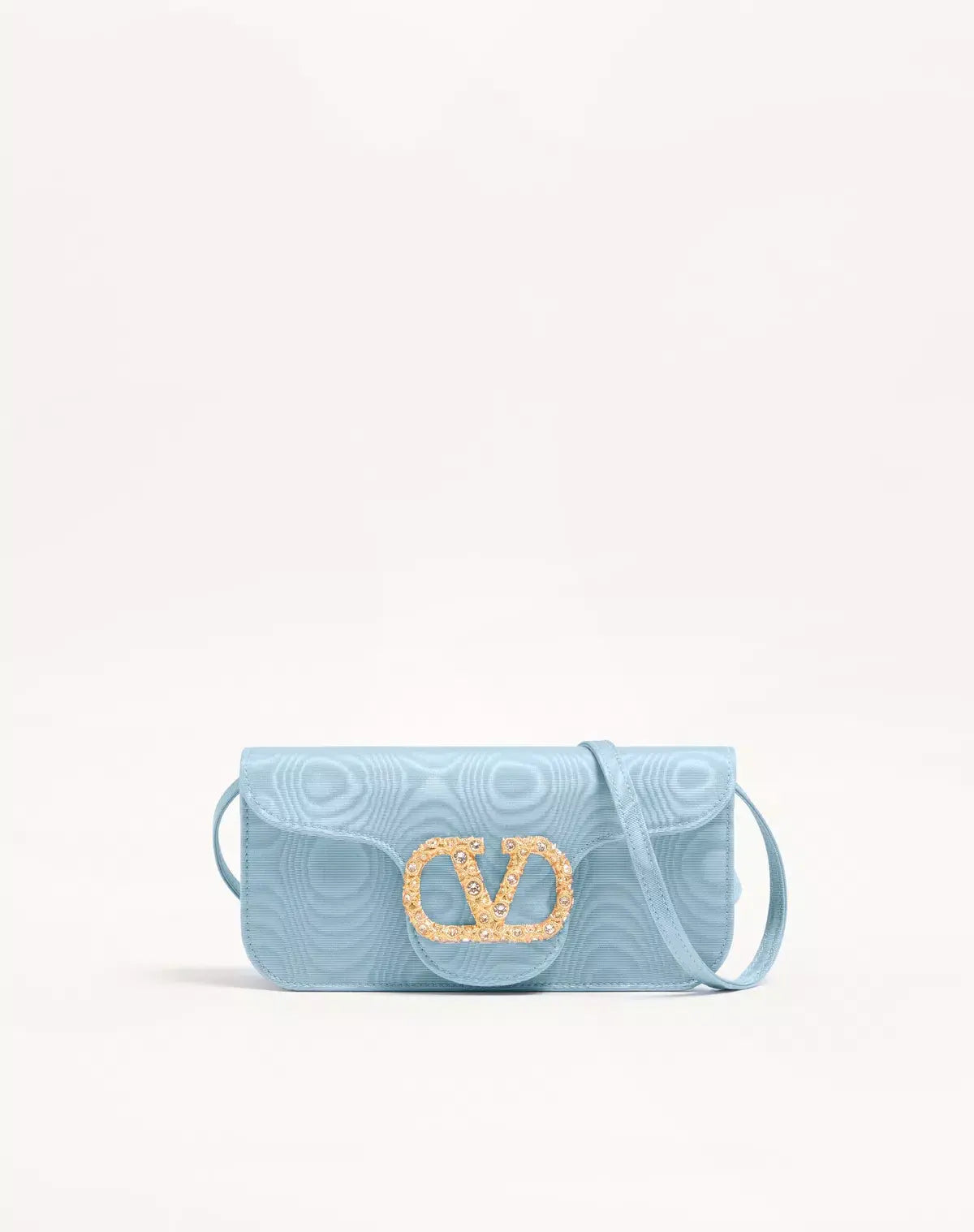 clutch-valentino-garavani-loco-in-tessuto-moire-con-logo-gioiello